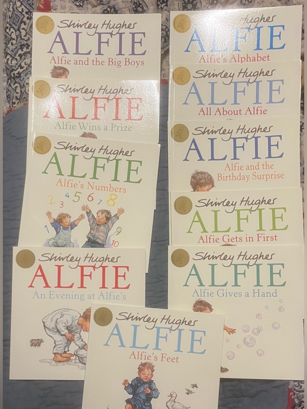 Lot of 12 Alfie Books.